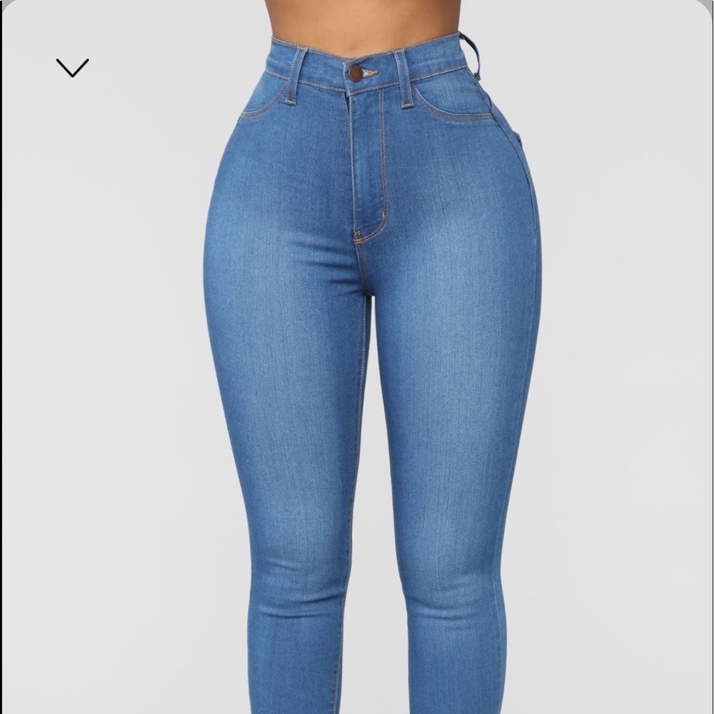 High waisted Booty Shaping Fashion Nova jeans